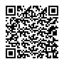 QR код за телефонен номер +12025169215