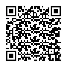 QR код за телефонен номер +12025169216