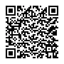 QR-код для номера телефона +12025169699