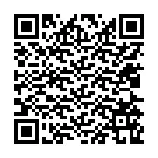 QR-код для номера телефона +12025169706