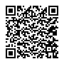 Código QR para número de teléfono +12025169713