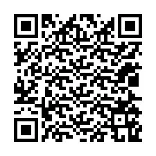 QR-koodi puhelinnumerolle +12025169715