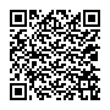 QR-код для номера телефона +12025169718