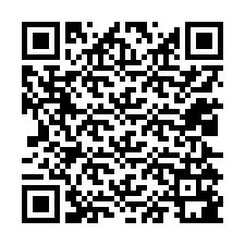 Kode QR untuk nomor Telepon +12025181257