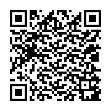 Codice QR per il numero di telefono +12025181258