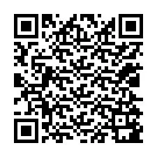 Kode QR untuk nomor Telepon +12025181259