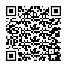 QR Code pour le numéro de téléphone +12025181261