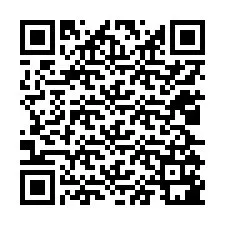 QR-Code für Telefonnummer +12025181262