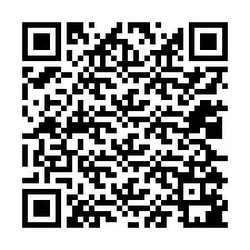 QR-код для номера телефона +12025181267