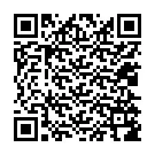 Código QR para número de telefone +12025186653