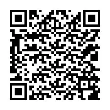 Código QR para número de teléfono +12025186661