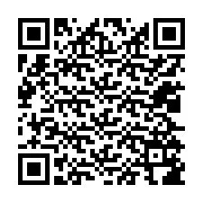 Código QR para número de telefone +12025186667