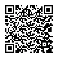 Código QR para número de teléfono +12025186671