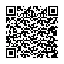 QR-koodi puhelinnumerolle +12025186672