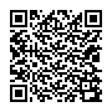 QR-code voor telefoonnummer +12025192225