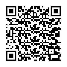 Codice QR per il numero di telefono +12025233434