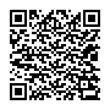 Kode QR untuk nomor Telepon +12025233435