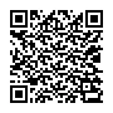 Código QR para número de telefone +12025233438