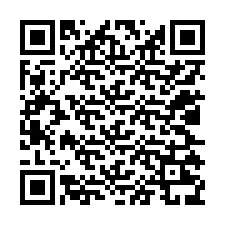 Código QR para número de teléfono +12025239038