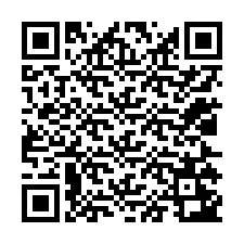 QR код за телефонен номер +12025243519