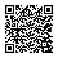 Codice QR per il numero di telefono +12025243529