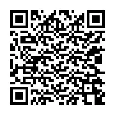 QR код за телефонен номер +12025248834