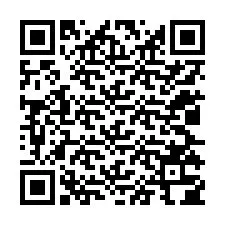 QR-koodi puhelinnumerolle +12025304734