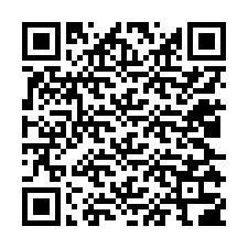 QR-code voor telefoonnummer +12025306136