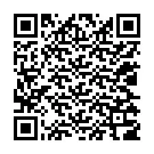 Kode QR untuk nomor Telepon +12025306138