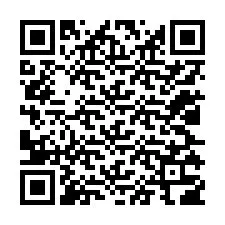 Código QR para número de telefone +12025306139