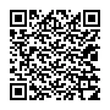 Código QR para número de telefone +12025314435