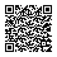 Código QR para número de teléfono +12025315418