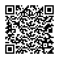 Código QR para número de telefone +12025315525