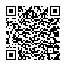 電話番号のQRコード +12025315622