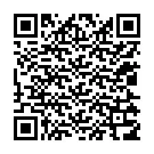 QR-code voor telefoonnummer +12025316014