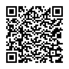 QR-code voor telefoonnummer +12025316015