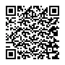 Código QR para número de teléfono +12025316512