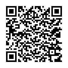 Código QR para número de teléfono +12025316619