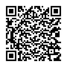 QR kód a telefonszámhoz +12025316620