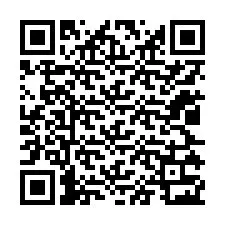 Código QR para número de telefone +12025323025