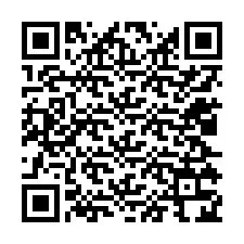 QR-koodi puhelinnumerolle +12025324476