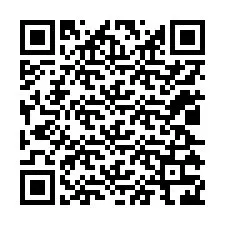 QR-koodi puhelinnumerolle +12025326071