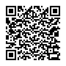 Código QR para número de telefone +12025333855