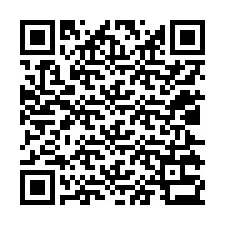 Código QR para número de teléfono +12025333858