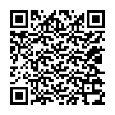 Código QR para número de teléfono +12025334879