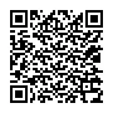 QR kód a telefonszámhoz +12025334889