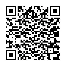 Código QR para número de teléfono +12025336706