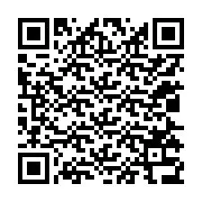 QR-code voor telefoonnummer +12025336714