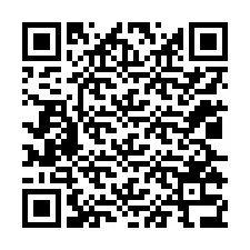 Código QR para número de telefone +12025336761