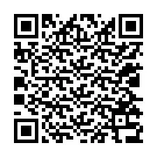 Código QR para número de teléfono +12025336768